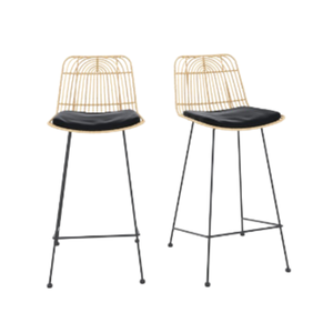 Mobilier moderne pour restaurant et bar Tabouret de comptoir en rotin naturel Bonne qualité Qualité Tabouret de bar Lulu Chaises hautes - Product Image 3
