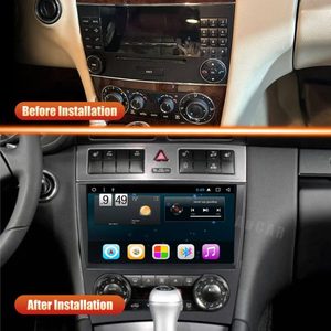 AuCar 12,3 ''Android 12 Автомобильный мультимедийный стерео плеер для Mercedes Benz W203 W209 <span class=keywords><strong>C180</strong></span> C200 C220 C230 2005-2009 <span class=keywords><strong>GPS</strong></span> навигация - Product Image 4