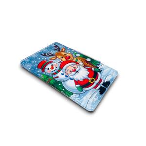 Carreaux de cils de Noël de haute qualité marque privée plaque de cils Extension de cils acrylique durable magnétique Logo personnalisé ovale - Product Image 3