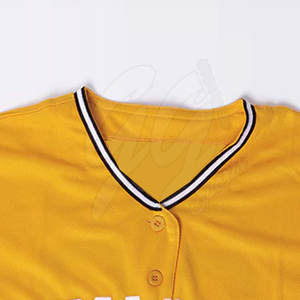 Último Diseño de Camiseta de Béisbol para Hombre, Color Sólido, Transpirable, Personalizable, Alta Calidad, Precio al por Mayor - Product Image 3