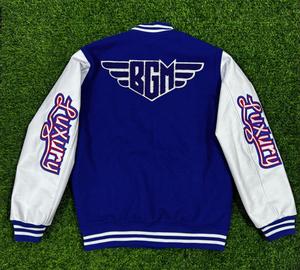 Chaqueta universitaria de talla grande personalizable, conjunto de ropa deportiva de invierno Letterman, técnica impresa transpirable, temporada de verano - Product Image 4