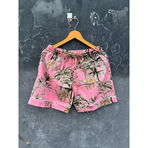 Bán Buôn Ấn Độ 100% Bông Rừng In Mùa Hè Đồ Ngủ Handmade Ánh Sáng Mềm Mại Phù Hợp Với Ban Đêm Ngắn Pyjama Set Cho Đảng Mặc Moq 2Pcs - Product Image 6