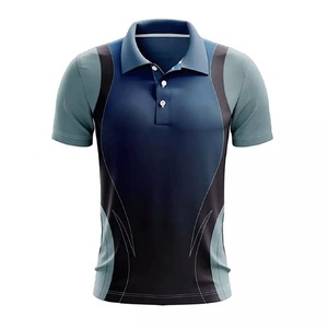 Maillot de cricket personnalisé en gros 100 % polyester respirant à séchage rapide, manches courtes, vêtement de sport avec logo frontal pour unisexe - Product Image 5