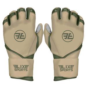 Gants de frappeur professionnels en cuir Cabreta unisexe avec logo personnalisé Gants de softball et de baseball respirants - Product Image 1