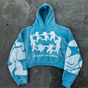 Vente en gros 3D Puff Sweats à capuche imprimés pour hommes Personnalisé votre propre conception Meilleure vente Sweat-shirt imprimé de qualité supérieure Vente pour hommes - Product Image 5