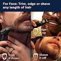 Afeitadora Eléctrica Híbrida de Doble Cuchilla, Impermeable IPX7, Lámina de Repuesto para Afeitar Cara y Cuerpo, Lavable, para RV - Product Image 5