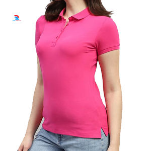 2025เสื้อโปโลแขนสั้นสำหรับผู้หญิง, เสื้อโปโลถักลายสีพื้นสำหรับวิ่งและออกกำลังกาย - Product Image 4