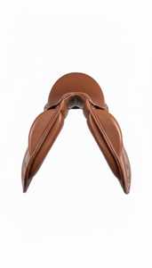 Selle de cheval en cuir de qualité supérieure, confortable et durable |   Équipement équestre professionnel Selle de saut tout usage - Product Image 3