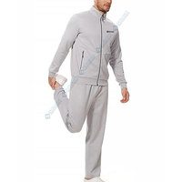 Chándales tejidos para hombre con tela transpirable diseñados para entrenamiento deportivo y trajes Casuales