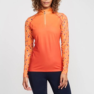 Chemises d'équitation pour femmes à manches longues, imprimées, compressives, légères, respirantes, imperméables et écologiques - Product Image 1
