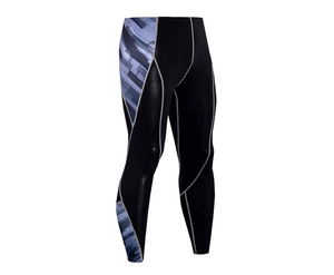 100% Top Haute Qualité Compression Fitness Costume À Manches Longues À Séchage Rapide Respirant Solide Motif Compression Ensemble - Product Image 6