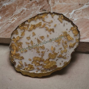 Posavasos de resina Reversible ovalada de alta calidad superventas y almohadillas para bebidas de té y café - Product Image 2