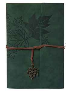 Bán buôn biểu tượng tùy chỉnh Tạp Chí máy tính xách tay kế hoạch A5/A6/A7 Retro Lá lỏng lẻo PU da bìa cứng thân thiện với môi bìa giấy - Product Image 5