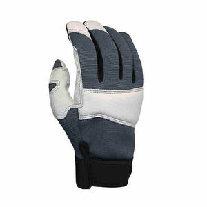 Guantes de cuero mecánicos herramienta de protección de manos montaje de trabajo de alta calidad servicio OEM construcción logotipo personalizado de Pakistán - Product Image 3