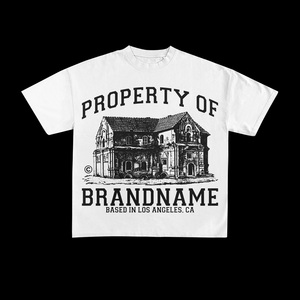 T-shirts pour hommes à col rond en coton 100% de haute qualité, imprimés sur mesure, coupe ample - Product Image 4