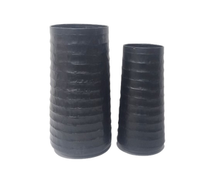 Pot de fleur en fer de forme ronde pour la maison balcon et jardin Pot de fleur jardin Patio intérieur extérieur fait à la main en vrac produit - Product Image 1