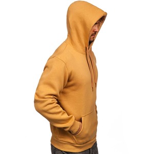 Sudadera con capucha para hombre, de Color liso, para Fitness - Product Image 5