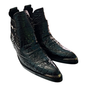 Auténticas Botas Vaqueras Mexicanas OBEXA de Lujo, con Cierre Elástico en la Puntera, de Cuero Genuino, para Hombre, para Todas las Temporadas - Product Image 4