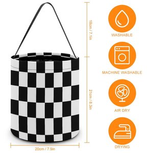 Cesto di Caramelle per Halloween Personalizzato/All'Ingrosso, Cesto Stile Occidentale per Dolcetto o Scherzetto, Regalo per Ragazzi e Ragazze, Contenitore per Feste di Halloween - Product Image 2