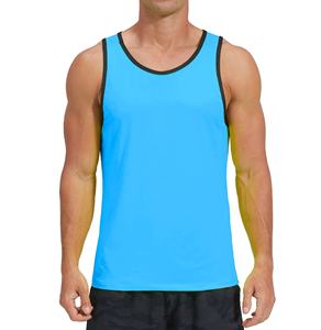 Camisetas sin mangas con logotipo personalizado Unisex, ropa de Fitness de talla grande con capucha para deporte, gimnasio, entrenamiento, secado rápido, culturismo, poliéster, adultos - Product Image 6