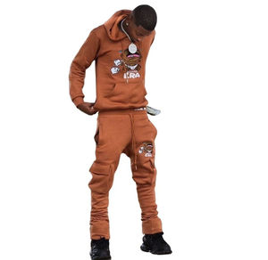 2024 survêtements d'extérieur Jogging Suits Hooded Custom Jogger mens survêtements survêtements ensembles de survêtement pour hommes - Product Image 1