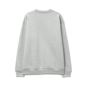 Bordado personalizado serigrafía en blanco de algodón liso de gran tamaño cuello redondo pulóver sudadera Streetwear de alta calidad hecho en Pakistán - Product Image 2