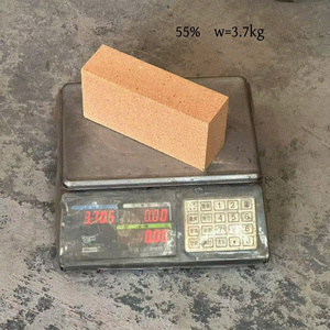 Ladrillos Refractarios de Alta Alúmina 45% 55% Sk34 Sk36, Material Refractario para Hornos y Hornos de Pizza, Mejores Precios - Product Image 1