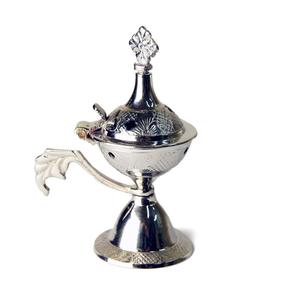 Nickel Plated Finishing Incense <b>Burner</b> Latest Design Hanging Incense <b>Burner</b> Handmade Decorative <b>Bakhoor</b> <b>Burner</b> - Product Image 3