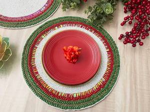 <b>Beaded</b> Table <b>Placemat</b> - Product Image 4