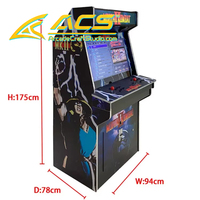 Bornes d'arcade verticales ACS Premium avec gameplay Mortal Kombat pour les lieux de divertissement commerciaux