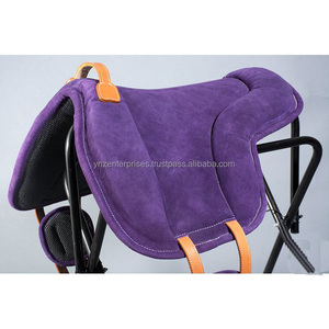 Coussin Bareback en coton avec étriers et circonférence durables disponibles en plusieurs tailles et couleurs grand pour fournitures équestres pour chevaux - Product Image 3