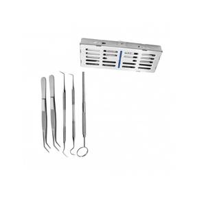 Instruments dentaires certifiés CE faits à la main d'acier inoxydable de trousse à outils dentaire de précision pour des dentistes - Product Image 5