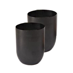 Nouveau design fantaisie jardinières décoratives vente chaude accessoires de décoration de jardin à la maison en métal solide couleur grise jardinière fantaisie - Product Image 2