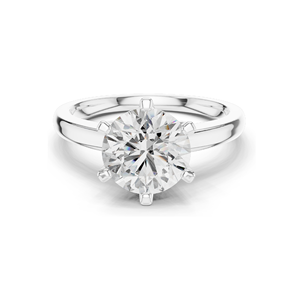 Bague solitaire en diamant de laboratoire 1,17 CT pour femme, clarté VVS-VS, or 18 carats, 14 carats, 10 carats et argent 925, or rose, or jaune, or blanc - Product Image 3