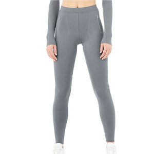 Leggings pour femmes anti-transpiration, taille haute, sans couture, fitness, yoga, salle de sport, entraînement, OEM, ODM, marque privée, logo personnalisé - Product Image 1