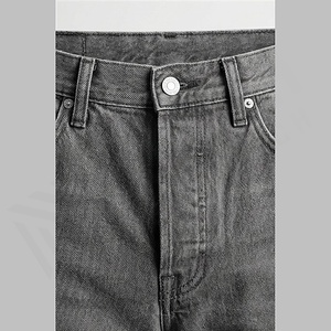 Jeans en denim classiques, coupe droite, lavés, pour l'hiver, l'été et l'automne, durables, confortables, lavables, séchage rapide, pour un usage quotidien - Product Image 4