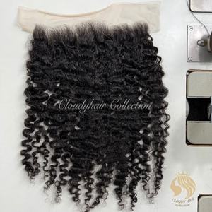 El mejor encaje frontal de cabello virgen crudo alineado con cutícula al por mayor 13X4 13X6 HD cabello humano vietnamita - Product Image 3