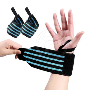 Poignets en néoprène élastique réglable de haute qualité Produit de sécurité de Fitness d'entraînement de gymnastique robuste pour l'haltérophilie - Product Image 1