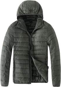 OEM personalizado impreso al aire libre masculino acolchado burbuja cálido invierno hombres abrigos chaqueta acolchada para hombre chaqueta de Bombardero - Product Image 5