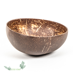 100% coquille de noix de coco naturelle vietnamienne parfaitement polie bol de coquille de noix de coco naturelle bol à salade bol de noix de coco cuillère et fourchette - Product Image 6