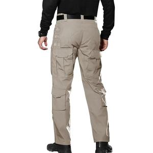 Pantalones Cargo Personalizados de Cintura Alta, 100% Algodón, Ligeros, para Invierno, Estilo Informal, para Trabajo, Lavados, para Hombre - Product Image 2
