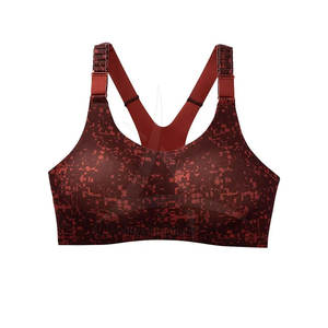 Soutien-gorge de sport sublimé confortable, respirant, écologique, à séchage rapide, léger, réglable, pour femme, idéal pour le yoga et les activités physiques (OEM) - Product Image 1