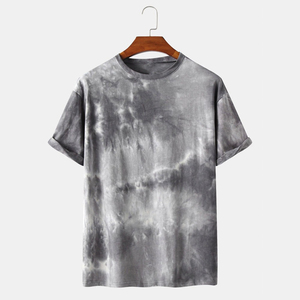 T-shirts Homme à Manches Courtes Col Rond Coupe Classique en Coton/Bambou Respirant Séchage Rapide Style Hip-Hop Streetwear OEM - Product Image 6