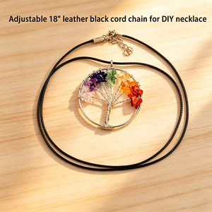 Gantungan Kunci Pohon Kehidupan Kristal Amethyst Alami Buatan Tangan, Manik-Manik Batu Chakra, Manik-Manik Batu Permata, Gantungan Kunci Yoga, Liontin Portabel - Product Image 3