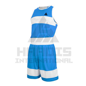 Venta caliente Kit de uniforme de boxeo 100% Poliéster Boxeo Uniforme deportivo Tamaño personalizado Los mejores uniformes de boxeo - Product Image 4