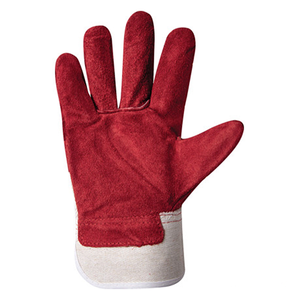 Gants de gréeur canadiens robustes de qualité industrielle Gants de travail en cuir isolés Gants de sécurité longue durée Soudage Coton - Product Image 6