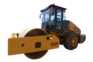 Compacteur routier à tambour unique SEM 522F jaune, moteur de pompe hydraulique à couple élevé 129KW pour la construction - Product Image 5