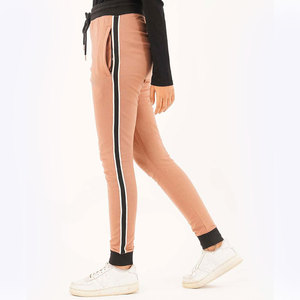 New Streetwear Style Custom Color Women <b>Fleece</b> <b>Trouser</b> / Wholesale Best Supplier Adult Size Women <b>Fleece</b> <b>Trouser</b> - Product Image 3