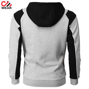 Sudadera con capucha de algodón con logotipo personalizado de alta calidad para hombre, manga larga, informal, con capucha, etiqueta personalizada, invierno, OEM, venta al por mayor - Product Image 2