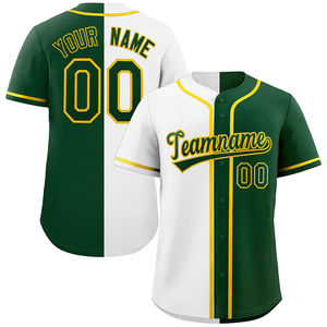 Maillots de baseball personnalisés avec logo et numéro, impression par transfert thermique, respirant, de haute qualité, maillot de baseball professionnel 4 - Product Image 1